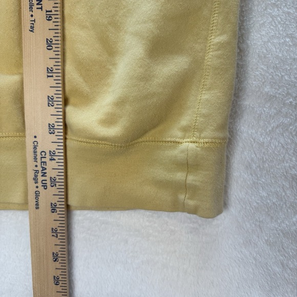 University Of Washington Embroidered Logo Sweatshirt Champion Unisex Med Yellow - Picture 9 of 11